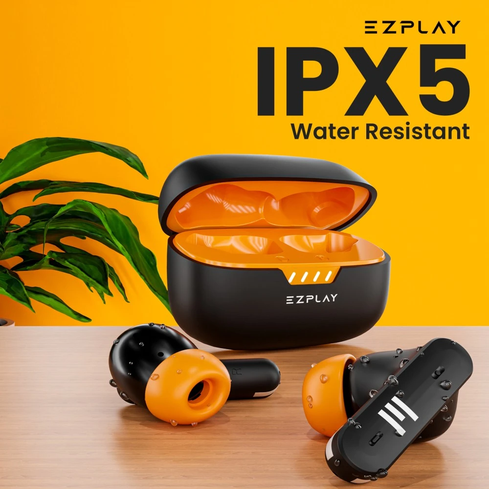 EZPLAY Onyx IPX5 Water Resistant TWS