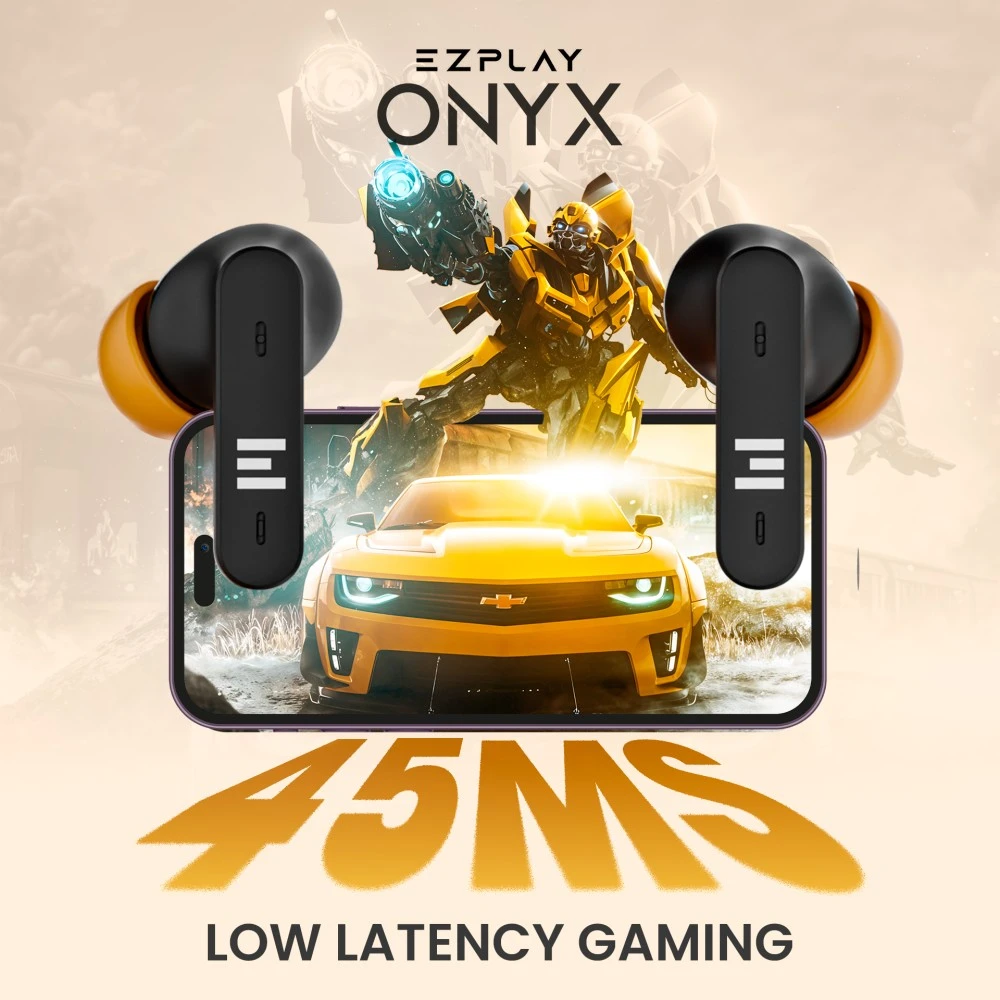 EZPLAY Onyx TWS with 45ms low latency gaming