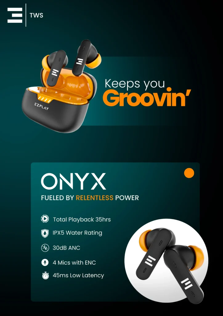 Product catalog image for EZPLAY Onyx tws