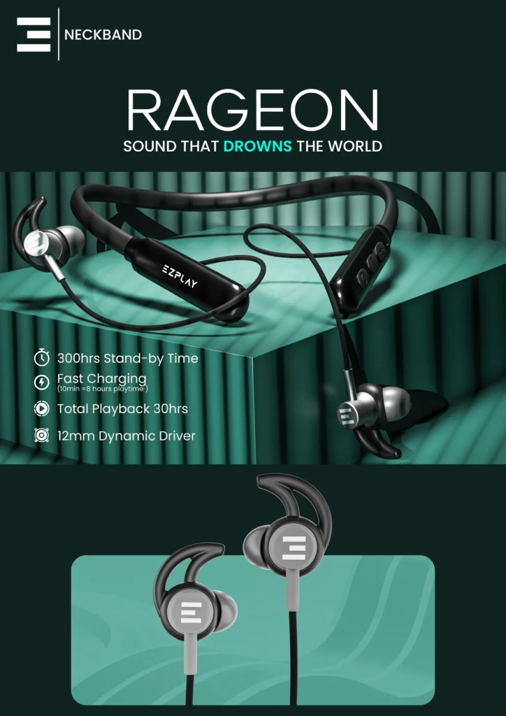 Product catalog image for EZPLAY Rageon Neckband